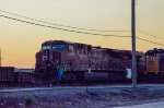 CP AC44CW + ES44AC Locomotives leading a train